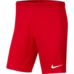 Spodenki męskie sportowe Nike Dri-FIT Park III czerwone poliestrowe S