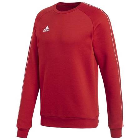 Bluza męska adidas Core 18 Sweat Top czerwona bez kaptura XL