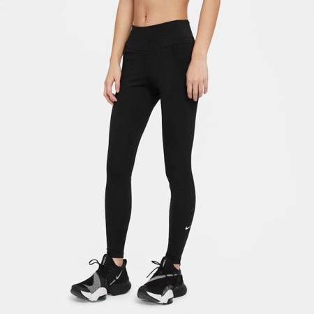Spodnie legginsy damskie Nike One czarne długie XL